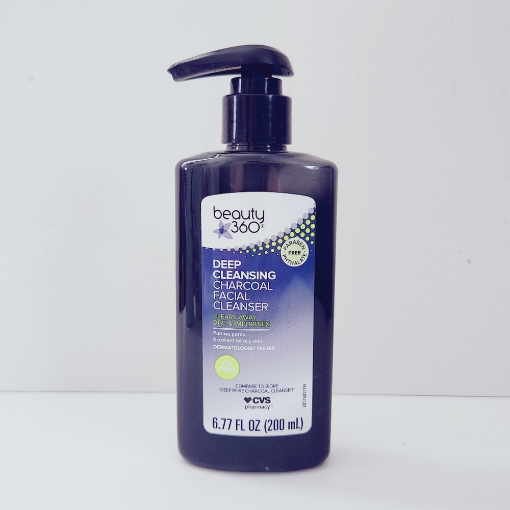 ⭐4/$15 Beauty 360 Deep Cleansing Charcoal Facial Cleanser